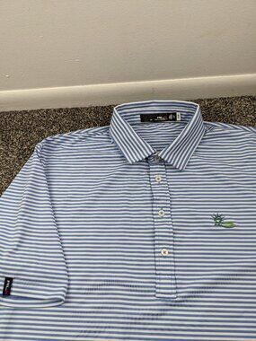 Liberty National Golf Club Polo Shirt RLX Ralph Lauren Performance Mens XL